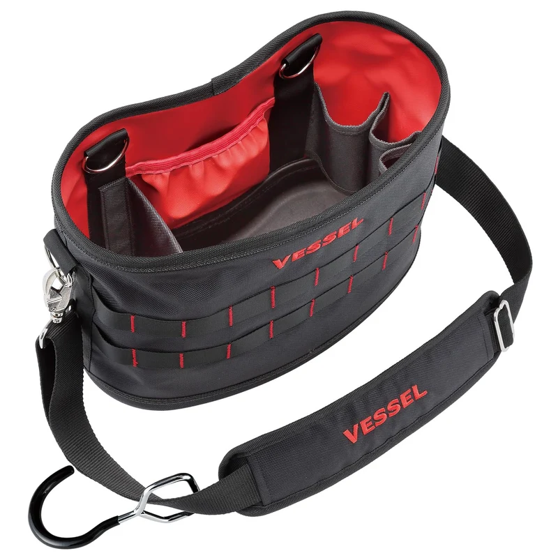VESSEL Tough Fit Bucket M Electrician Bucket with Hook TBK-300