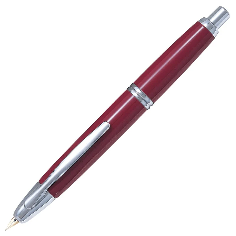 PILOT Capless Medium Nib Fountain Pen Deep Red FCN-1MR-DR-M