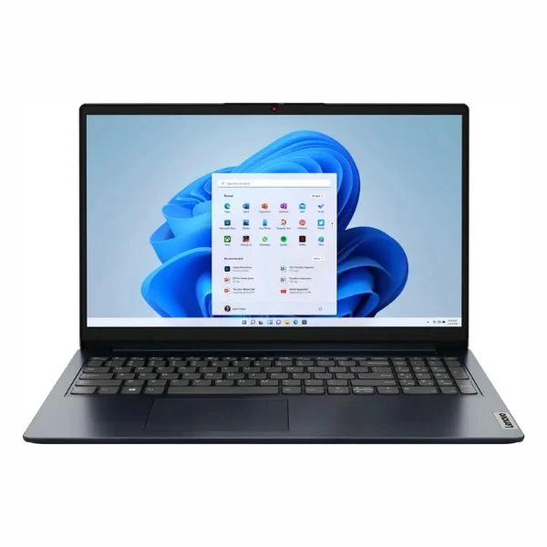 Laptop Lenovo IdeaPad 1 15.6" Intel Celeron N4500 Pantalla 15.6" HD - 4GB DDR4 - 128GB eMMC - Intel UHD Graphics - 82LX00D3US - Abyss Blue