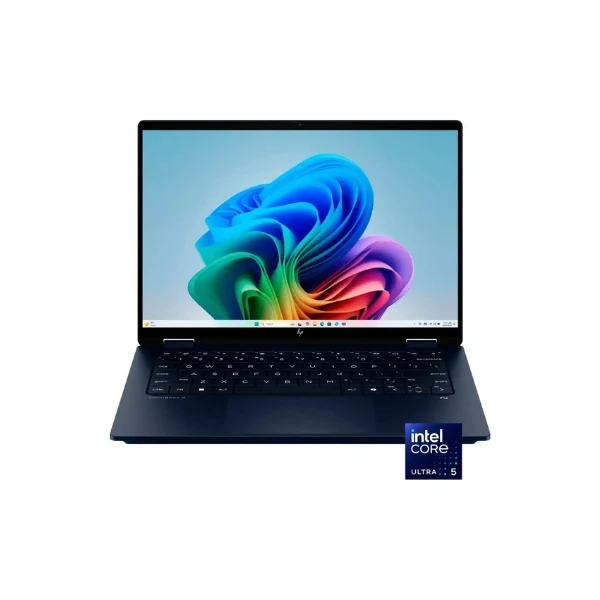 Laptop HP OmniBook X Flip 2 en 1 Intel Core Ultra 5 Series 2 16GB RAM 512GB SSD 14" Intel Arc 130V Atmospheric Blue