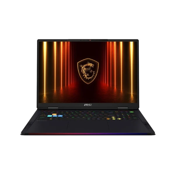 Laptop MSI Raider 18 HX AI Intel Core Ultra 9 Series 2 285HX (2.1GHz) 64GB RAM 2TB SSD 18" NVIDIA GeForce RTX 5080 16GB GDDR7 Core Black