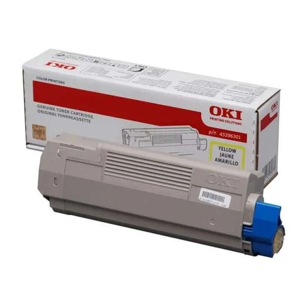 OKI MC760/MC770/MC780 Amarillo Tóner Original - 45396301