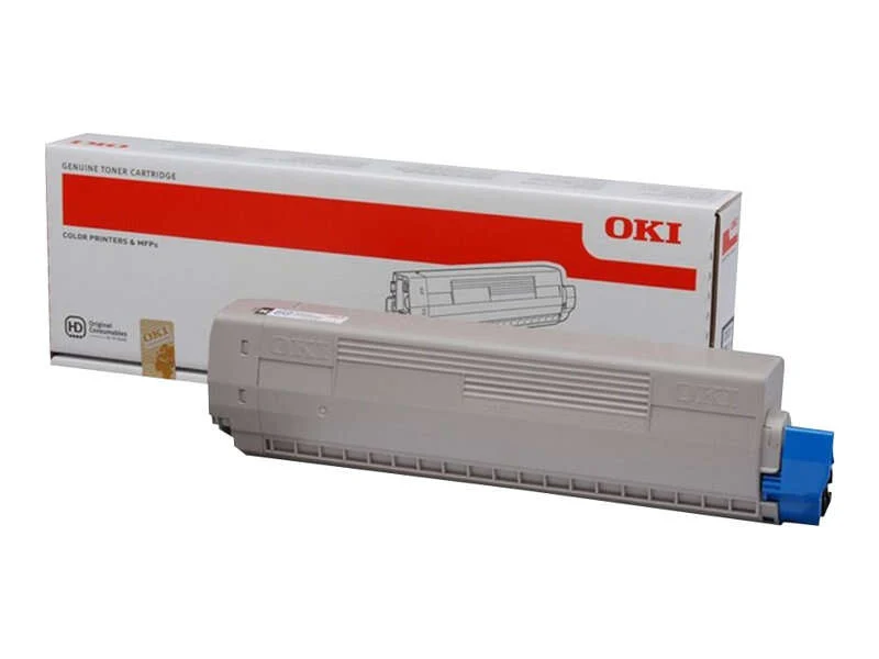 OKI MC853/MC873/MC883 Cyan Tóner Original - 45862839
