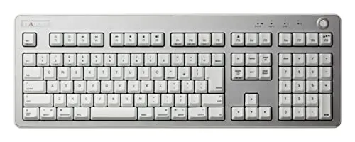 REALFORCE R3 Keyboard Hybrid Full 45g Japanese Array for Mac Light Silver & Super White R3HE21