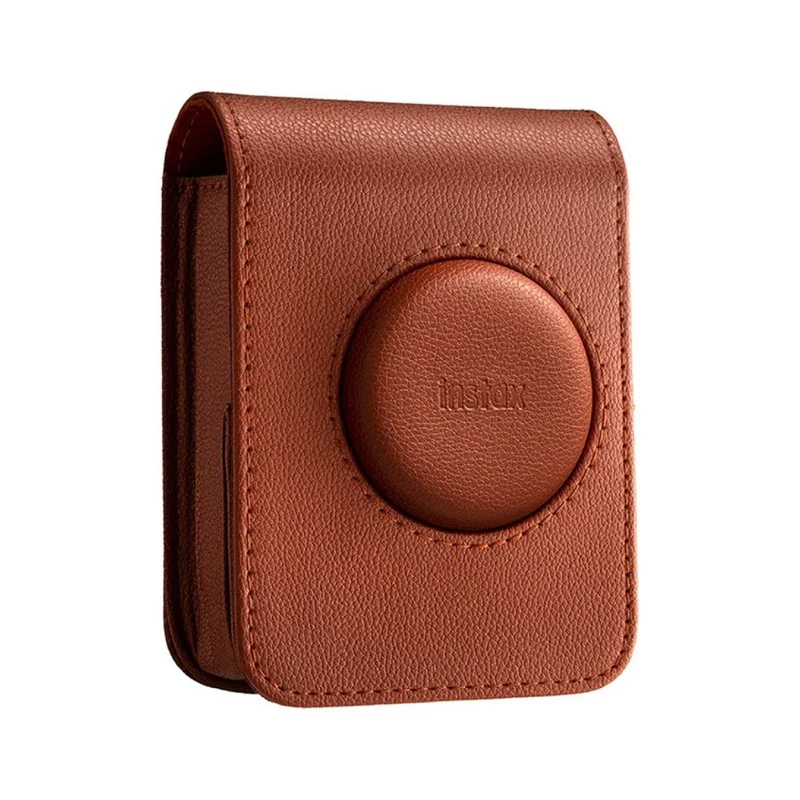 FUJIFILM Instax Instant Camera Case for instax mini Evo Brown 520408