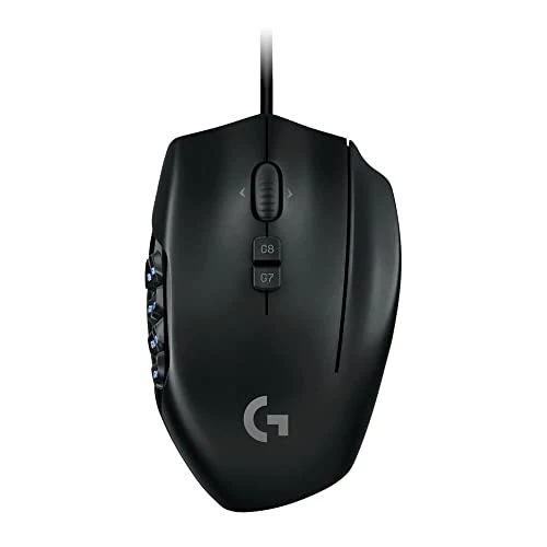 Logicool Logitech G600t MMO Gaming Mouse 20 Buttons 8200dpi Black