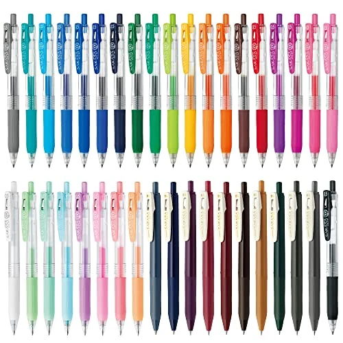 ZEBRA Gel BallPen SARASA Clip 0.5mm 38colors set JJ15-38C-AZ