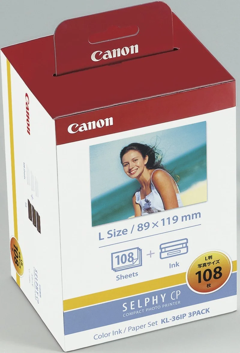 Canon Color Ink Paper Set KL-36IP 3PACK SELPHY CP series consumables