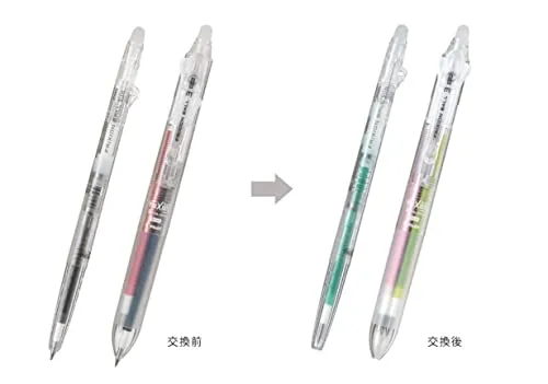 Pilot erasable FRIXION multicolor ballpoint pen Clear color