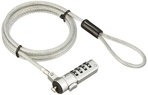 ELECOM Security wire compact 90-degree swivel 360-degree head rotation ESL-37I