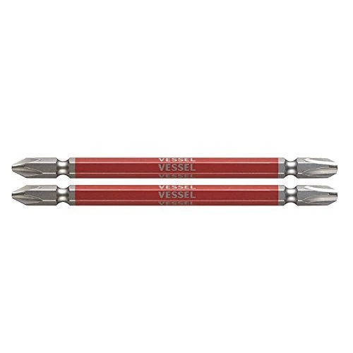 VESSEL 40V Double-headed Combination Rigid Bit +2/+3×110 2 pcs GS142311