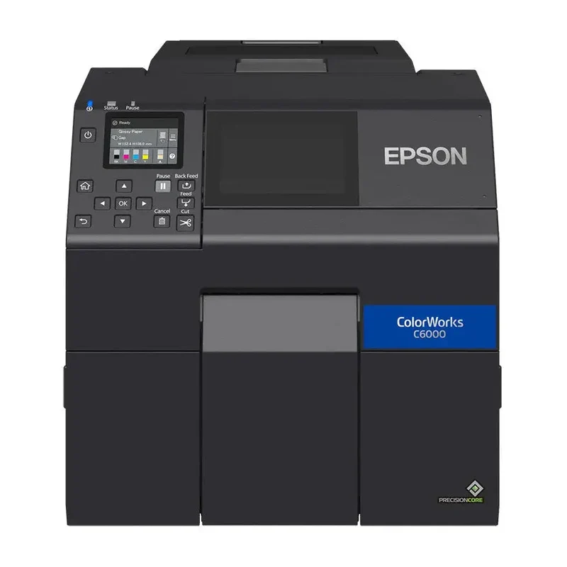 Epson ColorWorks C6000Ae Industrial Colour Inkjet Label Printer (4-Inch)