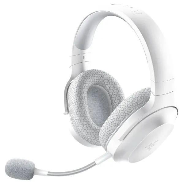 Audífonos Gamer Inalámbricos Razer Barracuda X - Drivers 40mm - Bluetooth - Micrófono HyperClear - USB Tipo C - blaco/gris - RZ04-04430200-R3U1