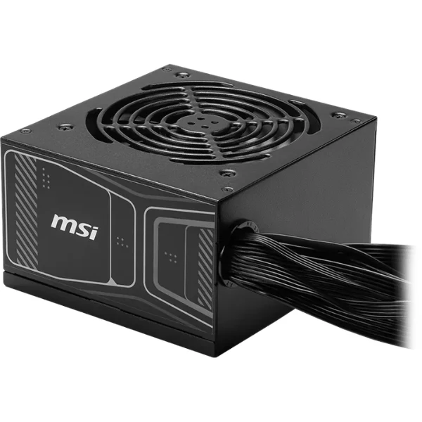 Fuente de Poder MSI MAG A850GN PCIE5 850W ATX 3.1 - PCIe 5.1 - 80 PLUS Gold - 306-7ZPBX23-CE0 - Negro