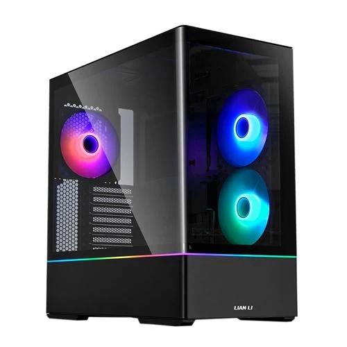 Case Lian Li CG237 Tempered Glass ATX Mid-Tower Computer Case Negro