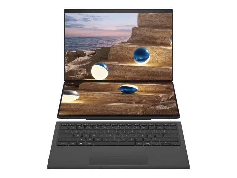 Laptop ASUS ZenBook Duo UX8407AA-DS99T 14", Intel Core Ultra 9 16 Núcleos, 32GB DDR5, 1 TB SSD, Copilot+ PC, OLED, Táctil