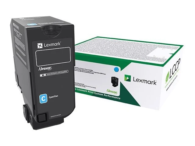 Tóner Lexmark 71C1HC0 Cian Alto Rendimiento