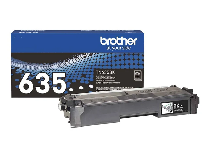 Tóner Brother TN635BK Negro