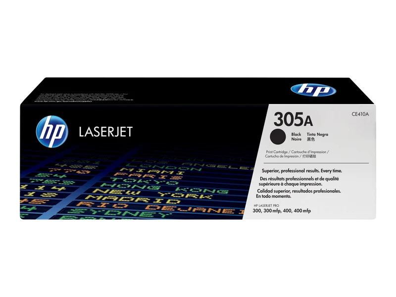 Tóner HP 305A (CE410A) Negro
