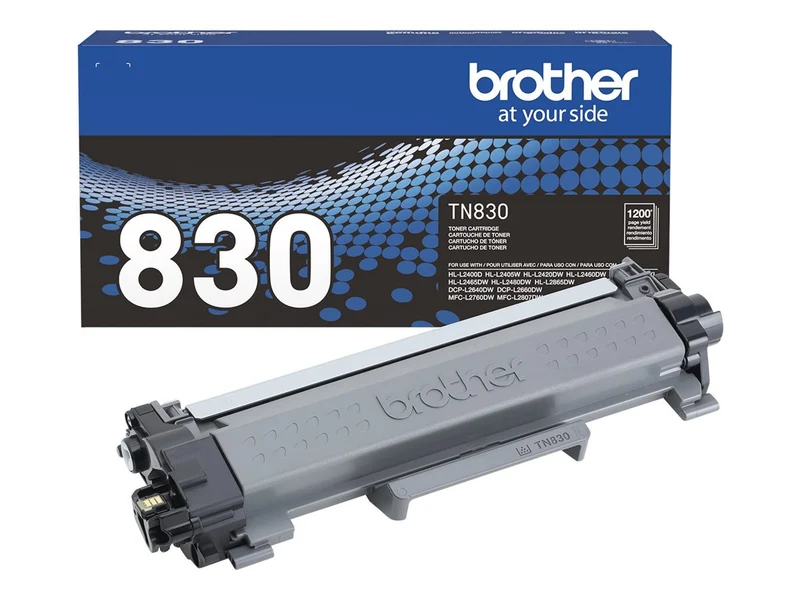 Tóner Brother TN830 Negro