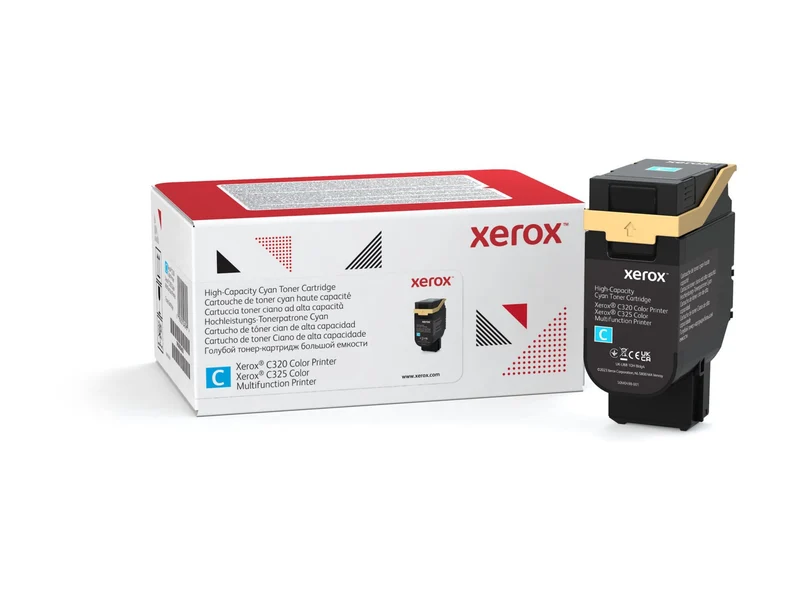Tóner Xerox C320/C325 Cian Alto Rendimiento