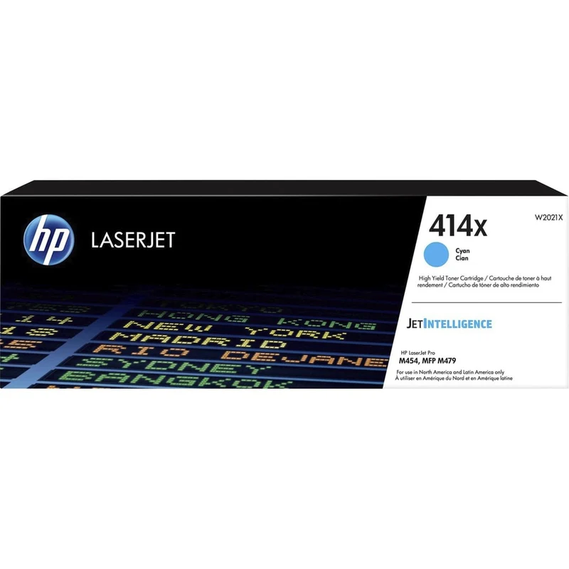 Tóner HP 414X (W2021X) Cian Alto Rendimiento