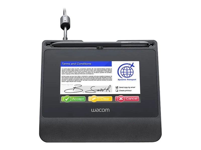Terminal de Firma Wacom STU-540 Color Signature Pad Black