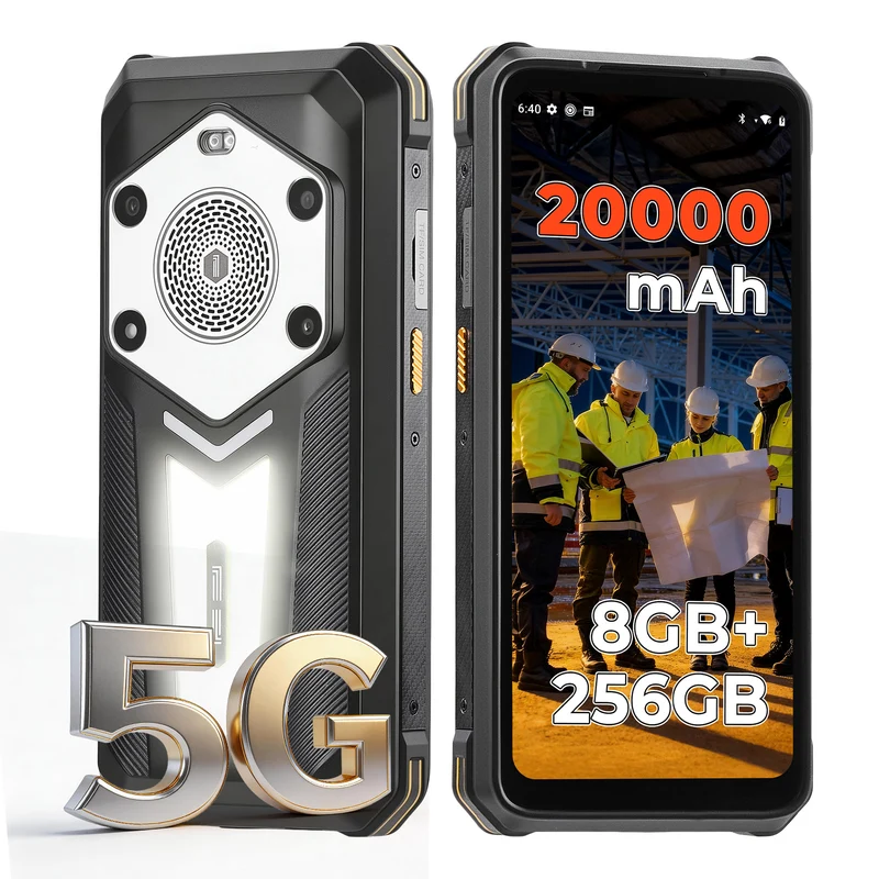 MUNBYN MT002 robustes Smartphone für Outdoor- und Feldarbeit