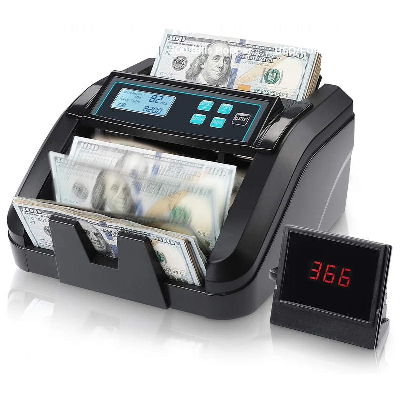 MUNBYN IMC51 Geldzählmaschine für EUR-Bargeldzählung