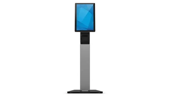 Elo Wallaby Self-Service Floor Stand Top