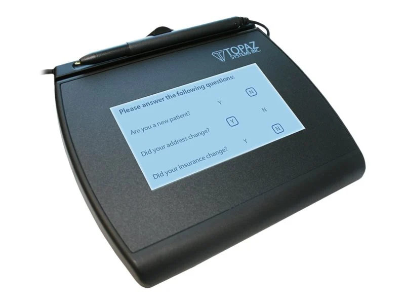 Terminal de Firma Topaz SignatureGem T-LBK755