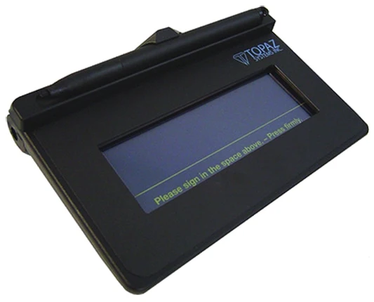 Terminal de Firma Topaz SigLite 1X5 T-S460-BSB-R