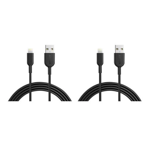 Cable Anker Powerline II Lightning Cable Negro