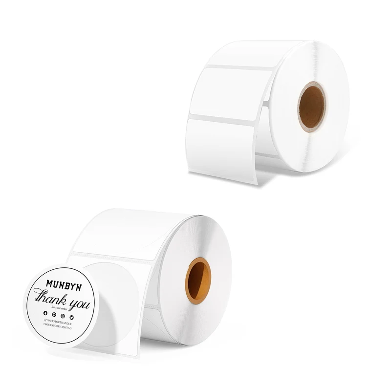 MUNBYN Einzelhandel Produkt Etiketten-Kit für Individuelle Verpackung