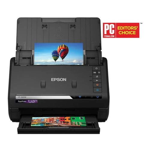 Escáner Epson FastFoto FF-680W Wireless High Speed Photo Scanning System