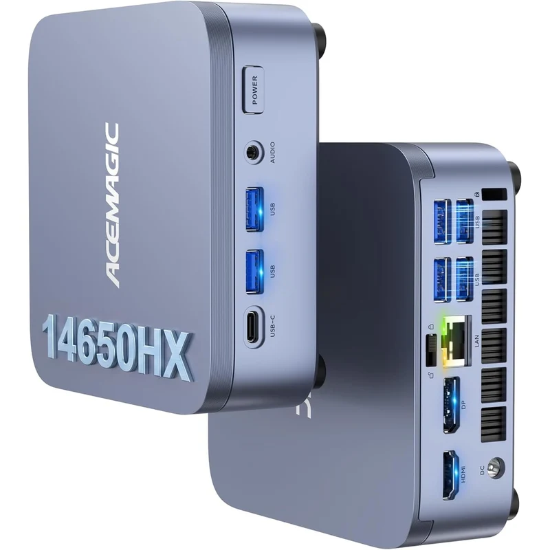 Mini PC Acemagic M5 16 GB RAM 1 TB SSD, con Intel Core i7-14650HX y Windows 11 Pro