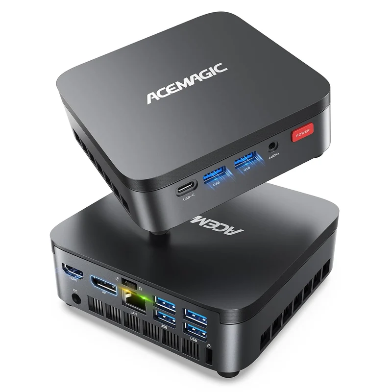 Mini PC Acemagic K5 16 GB RAM 512 GB SSD, con AMD Ryzen 5 7640HS y Windows 11 Pro