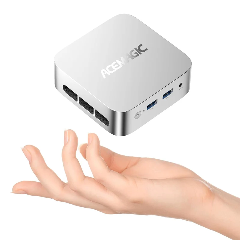 Mini PC Acemagic V1 8 GB RAM 256 GB SSD, con AMD Ryzen 5 3500U