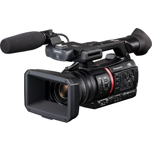 Videocámara Panasonic CX20 Profesional Compacta 4K con entradas XLR y conectividad IP