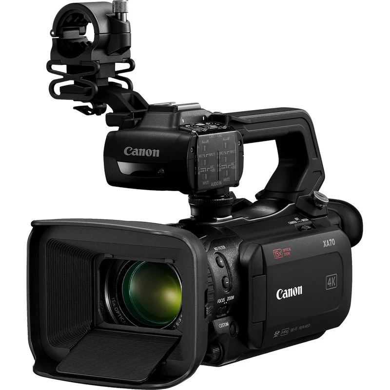 Videocámara Canon XA70 UHD 4K30 con enfoque Dual Pixel