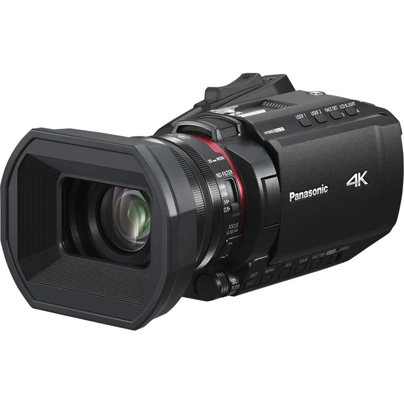 Videocámara Panasonic HC-X1200 UHD 4K HDMI con 24x Zoom