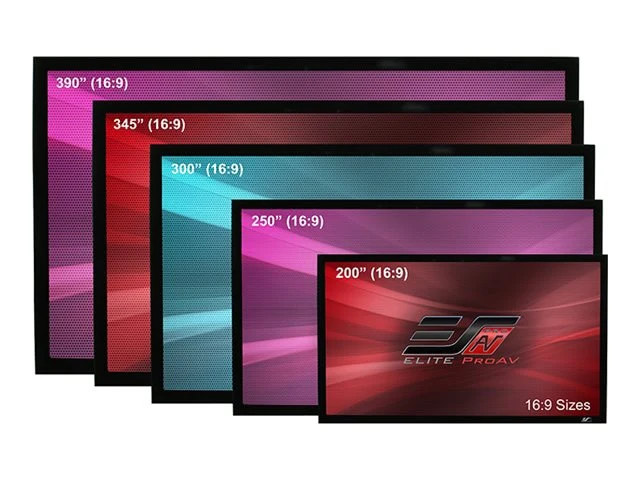 Pantalla de Proyección Elite Proav Elite Screens Pro Frame Plus Series 250" Fixed Projection Screen