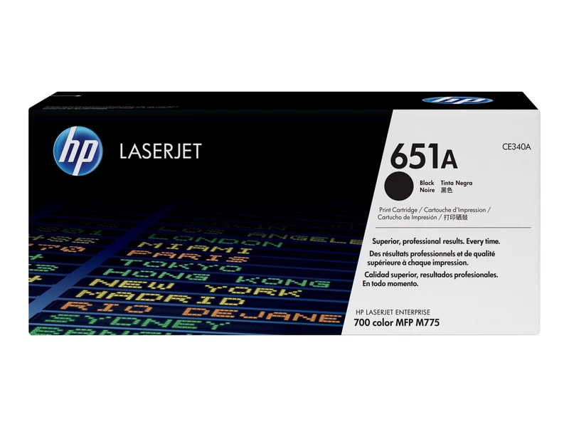 Tóner HP 651A (CE340A) Negro
