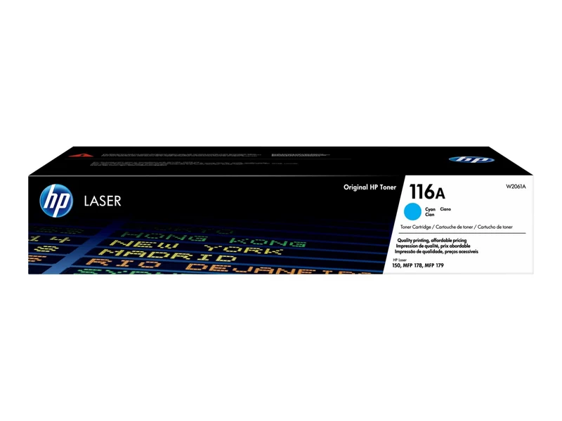 Tóner HP 116A (W2061A) Cian