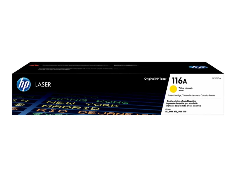 Tóner HP 116A (W2062A) Amarillo