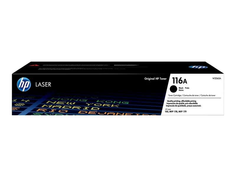 Tóner HP 116A (W2060A) Negro