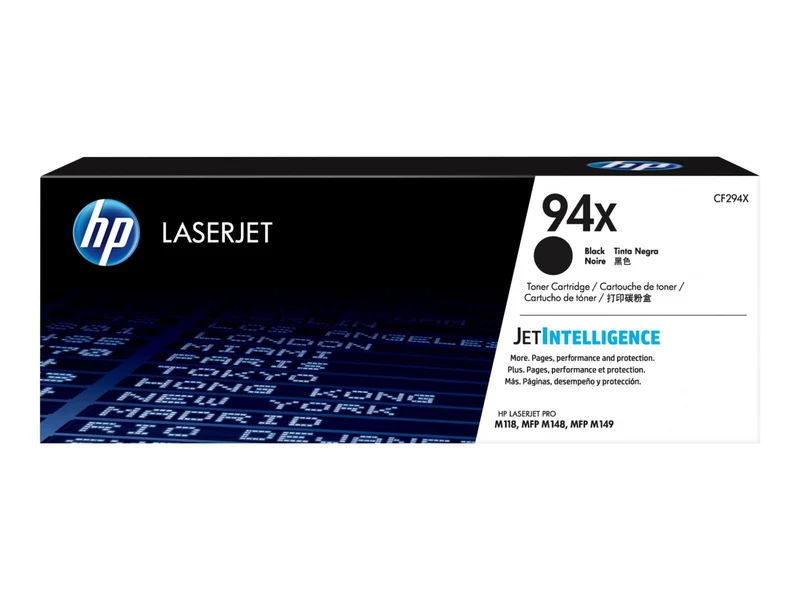 Tóner HP 94X (CF294X) Negro
