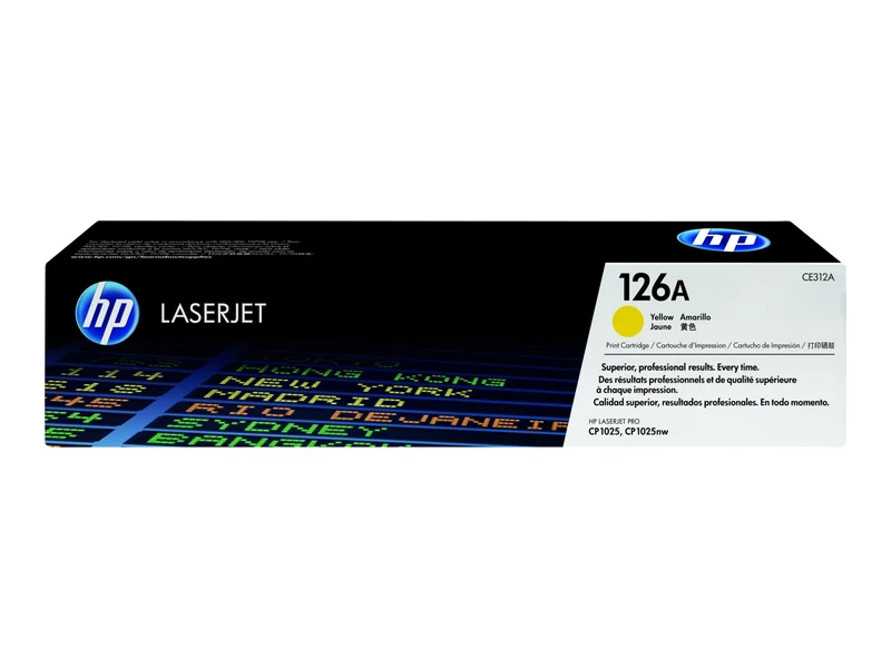 Tóner HP 126A (CE312A) Amarillo