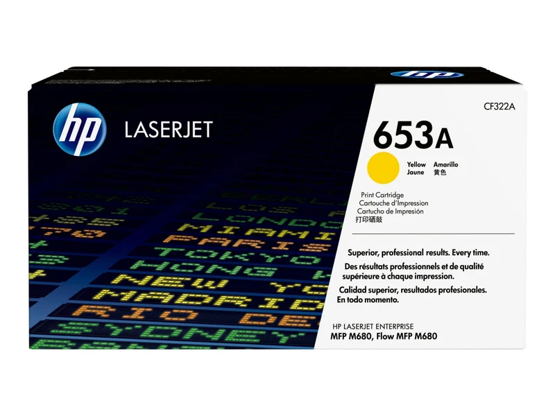 Tóner HP 653A (CF322A) Amarillo