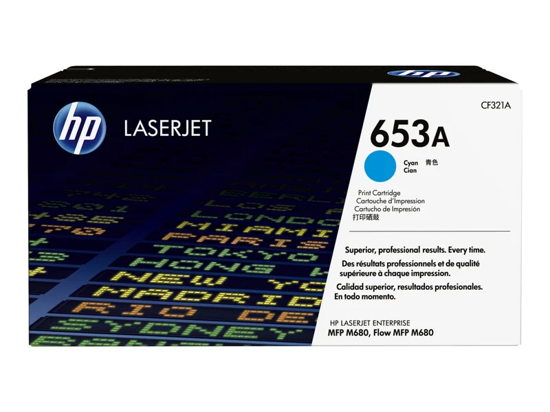 Tóner HP 653A (CF321A) Cian